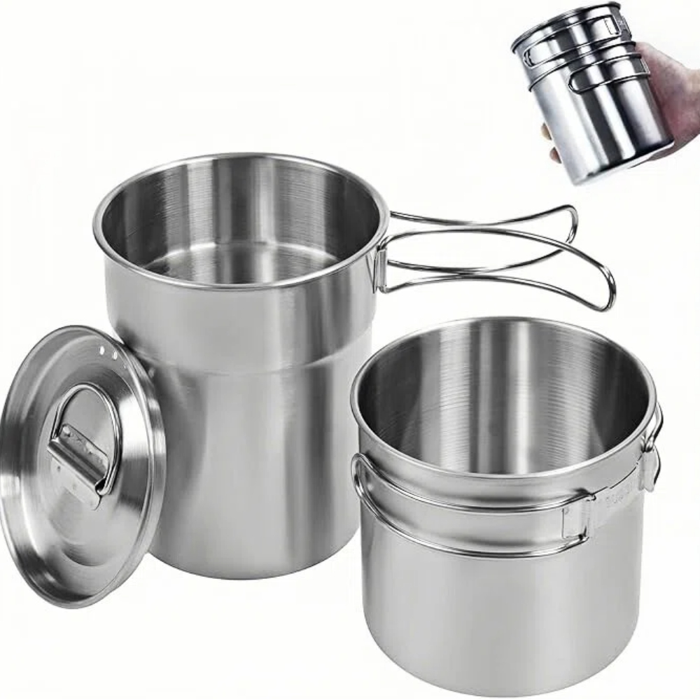Camping Cooking Meat - Cangkir Lipat untuk Berkemah, Mug, Panci,