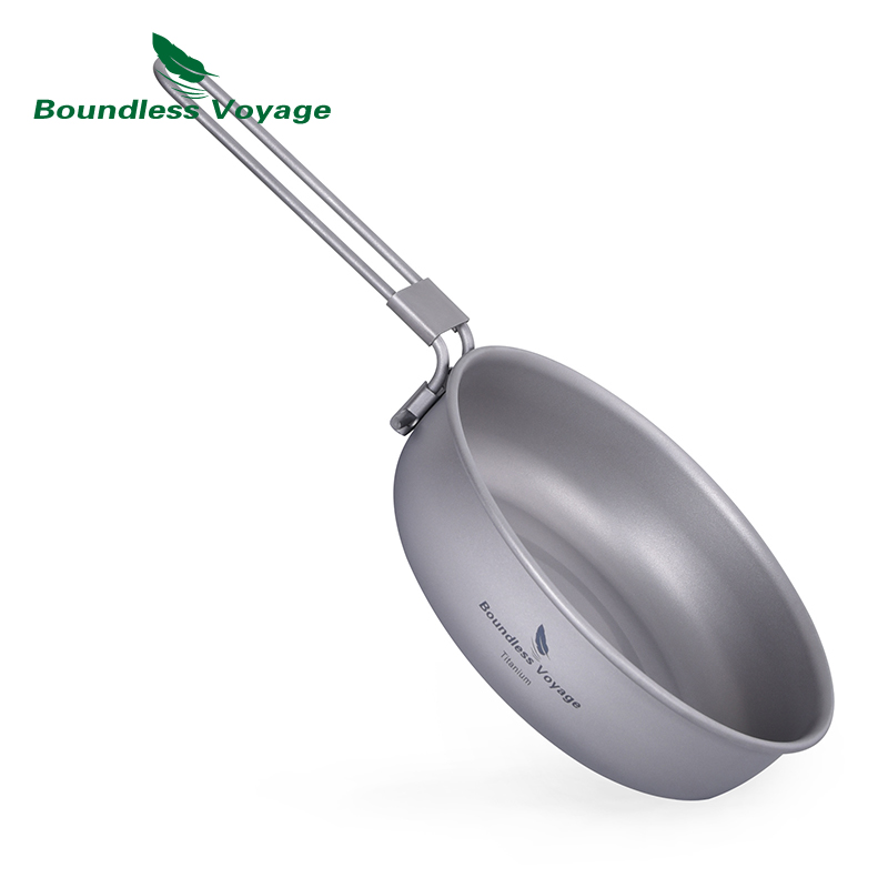 Camping Cooking Tin - Tak Terbatas Perjalanan Ultra Ringan Titanium
