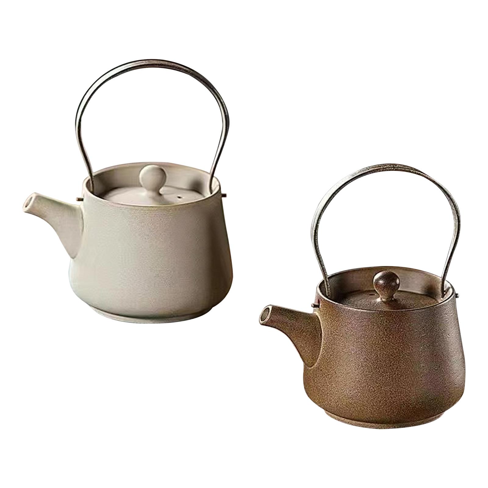 Camping Cooking Tin - Teko Keramik 200Ml Ketel Pembuat Teh