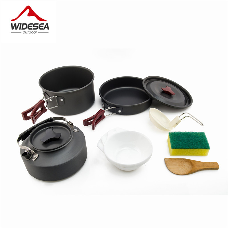 Camping Cooking All In One - Villiea Set Peralatan Masak Berkemah Pot