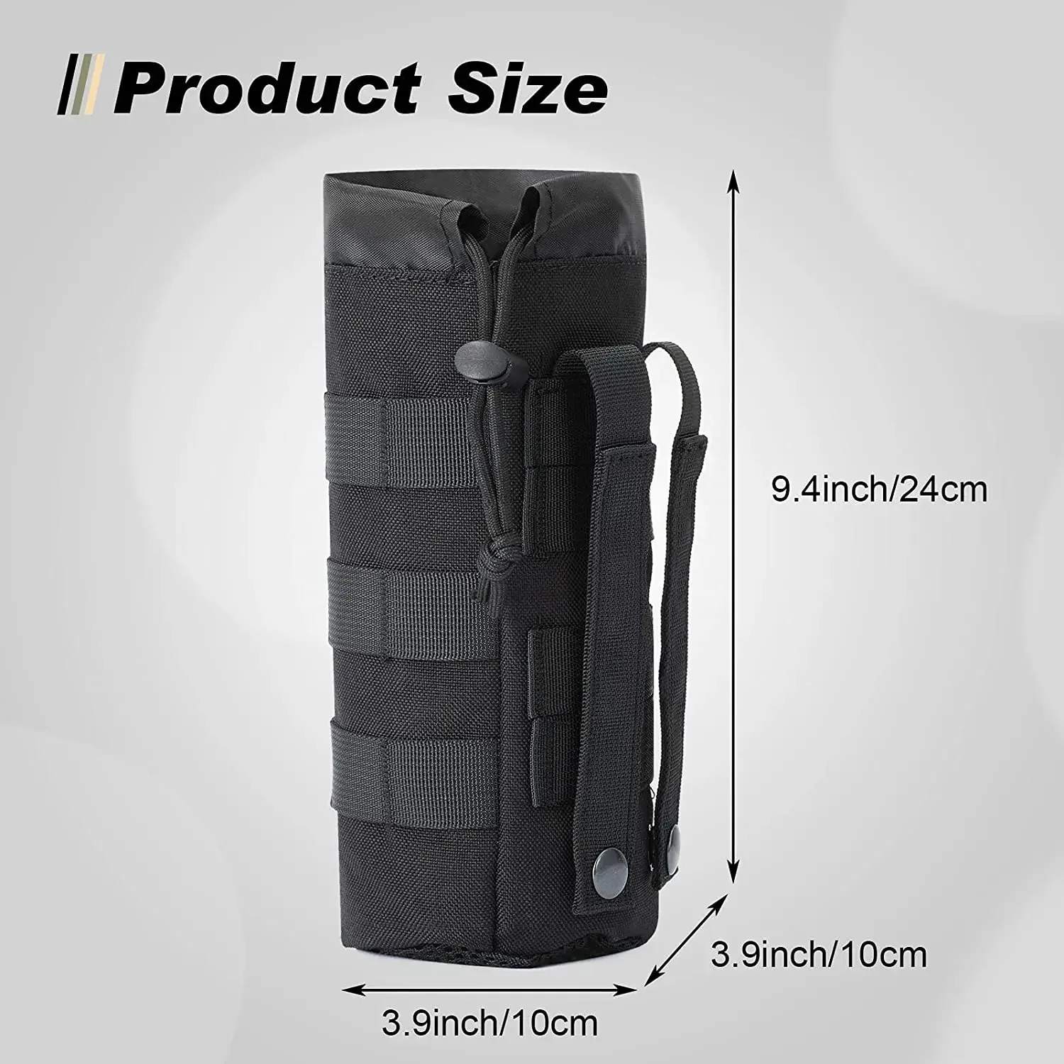 Tas Botol Air Molle Taktis Pem - Camping Cooking Tin ulasan dan harga