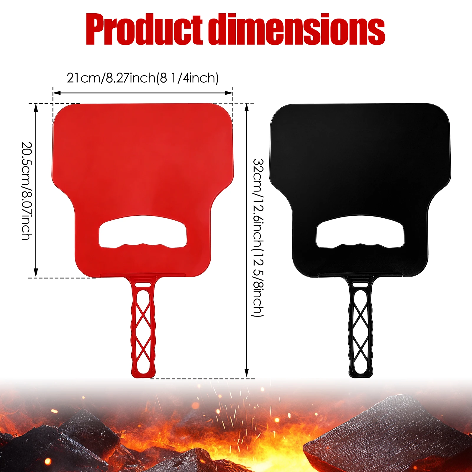 Kipas Tangan Plastik Manual Pe - Camping Cooking Meat ulasan dan harga