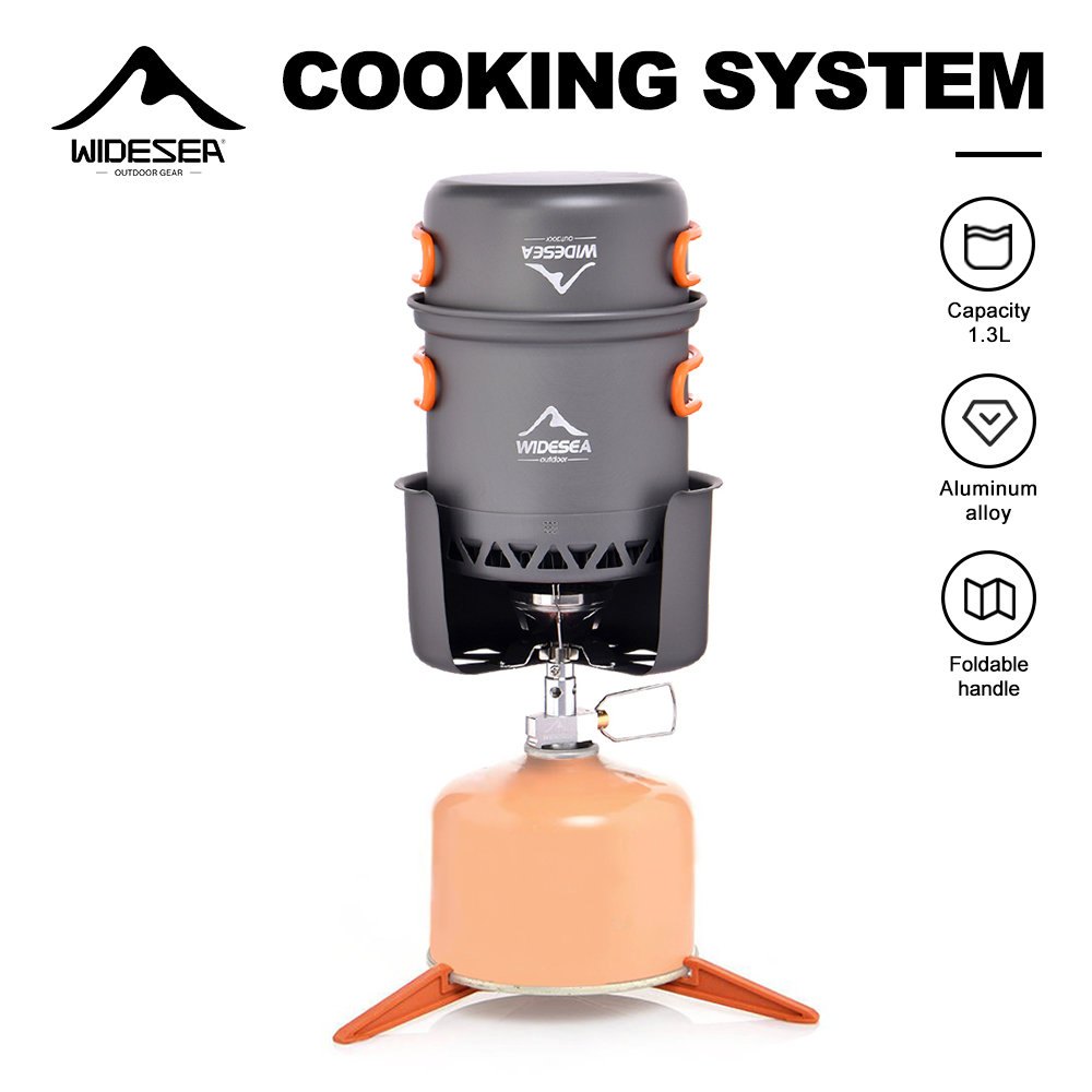 Set Kompor Camping Portabel Wi - Camping Cooking All In One ulasan dan harga