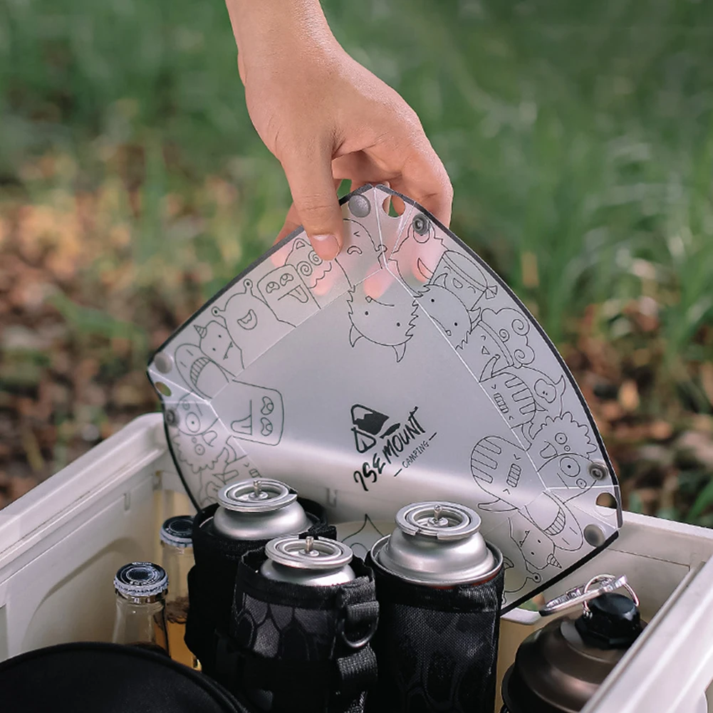 PP alat makan lipat portabel,  - Camping Cooking Tray ulasan dan harga