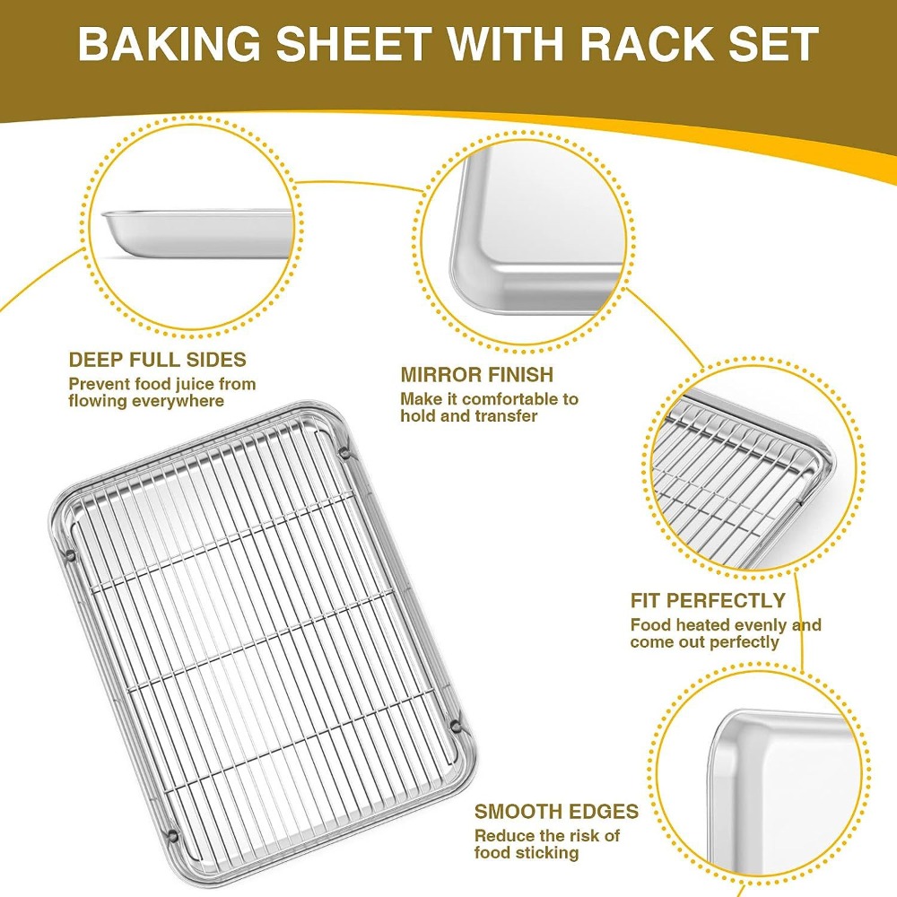 Loyang Multifungsi dengan Rak  - Camping Cooking Tray ulasan dan harga