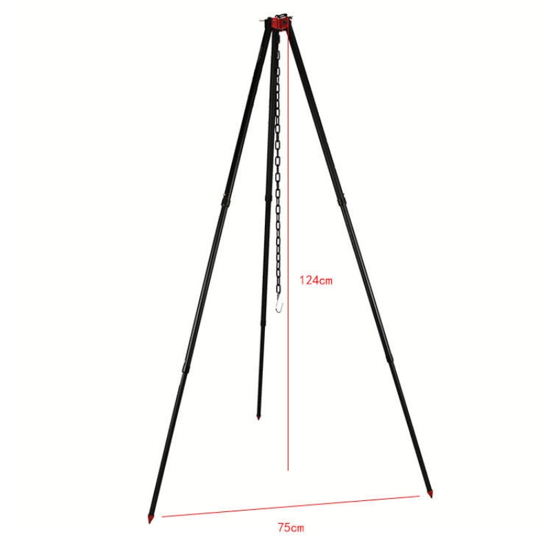 Tripod Api Unggun Besar Luar R - Camping Cooking Pot Tripod ulasan dan harga
