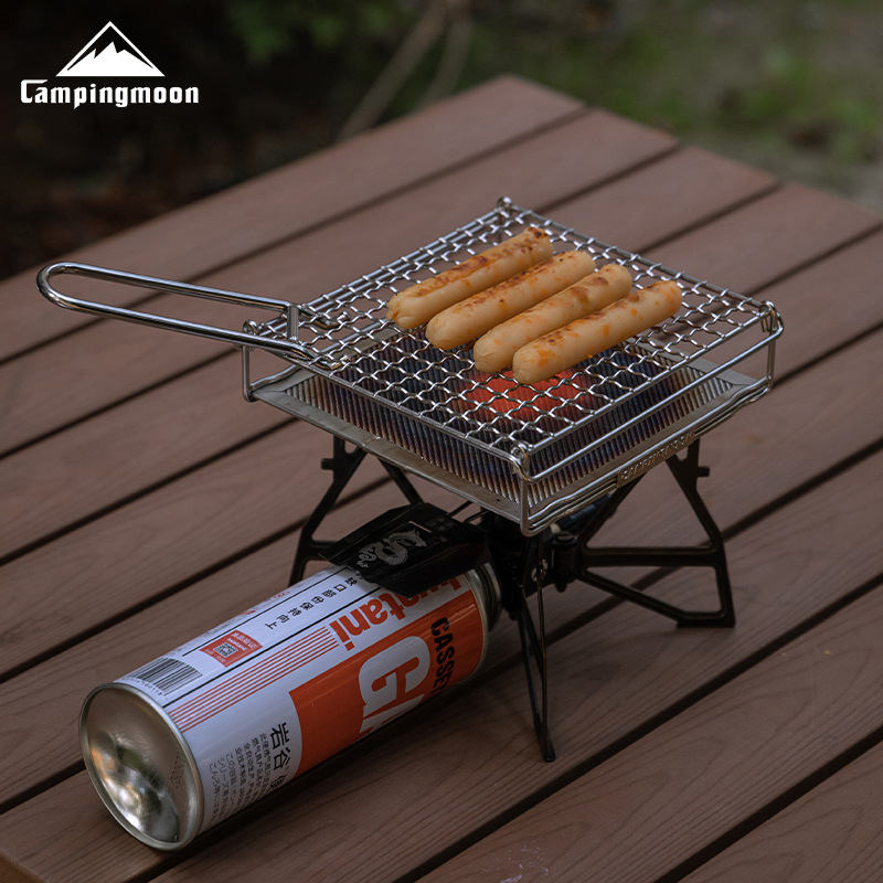 CAMPINGMOON Jaring Panggangan  - Camping Cooking Meat ulasan dan harga