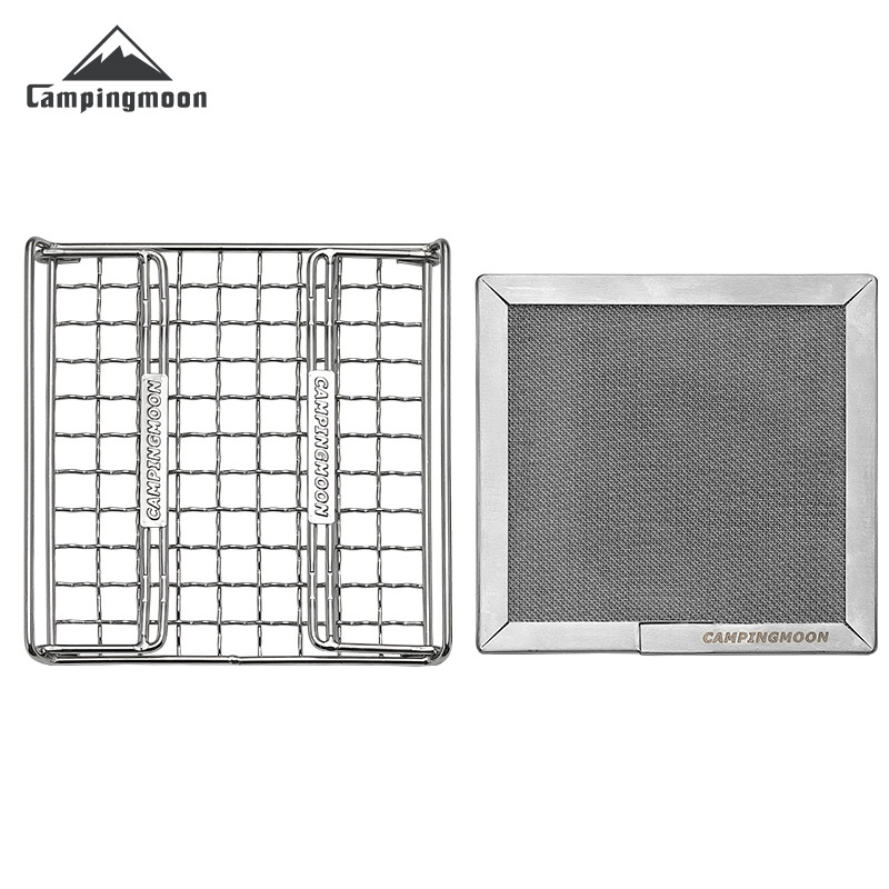 CAMPINGMOON Jaring Panggangan  - Camping Cooking Meat ulasan dan harga