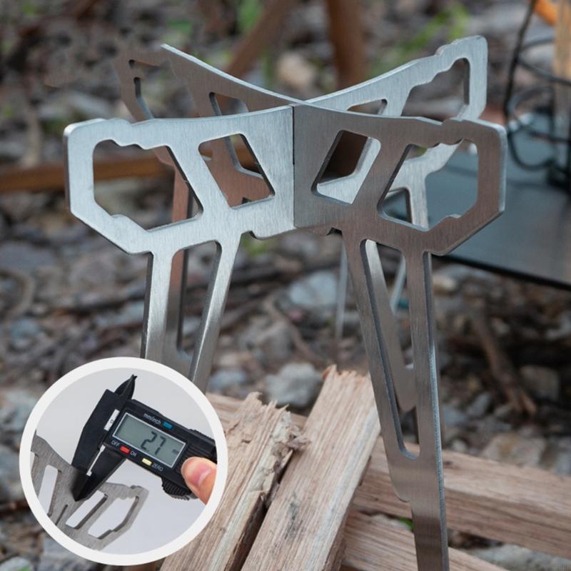 55kd Lipat Basis Kompor Kamp F - Camping Cooking Pot Tripod ulasan dan harga