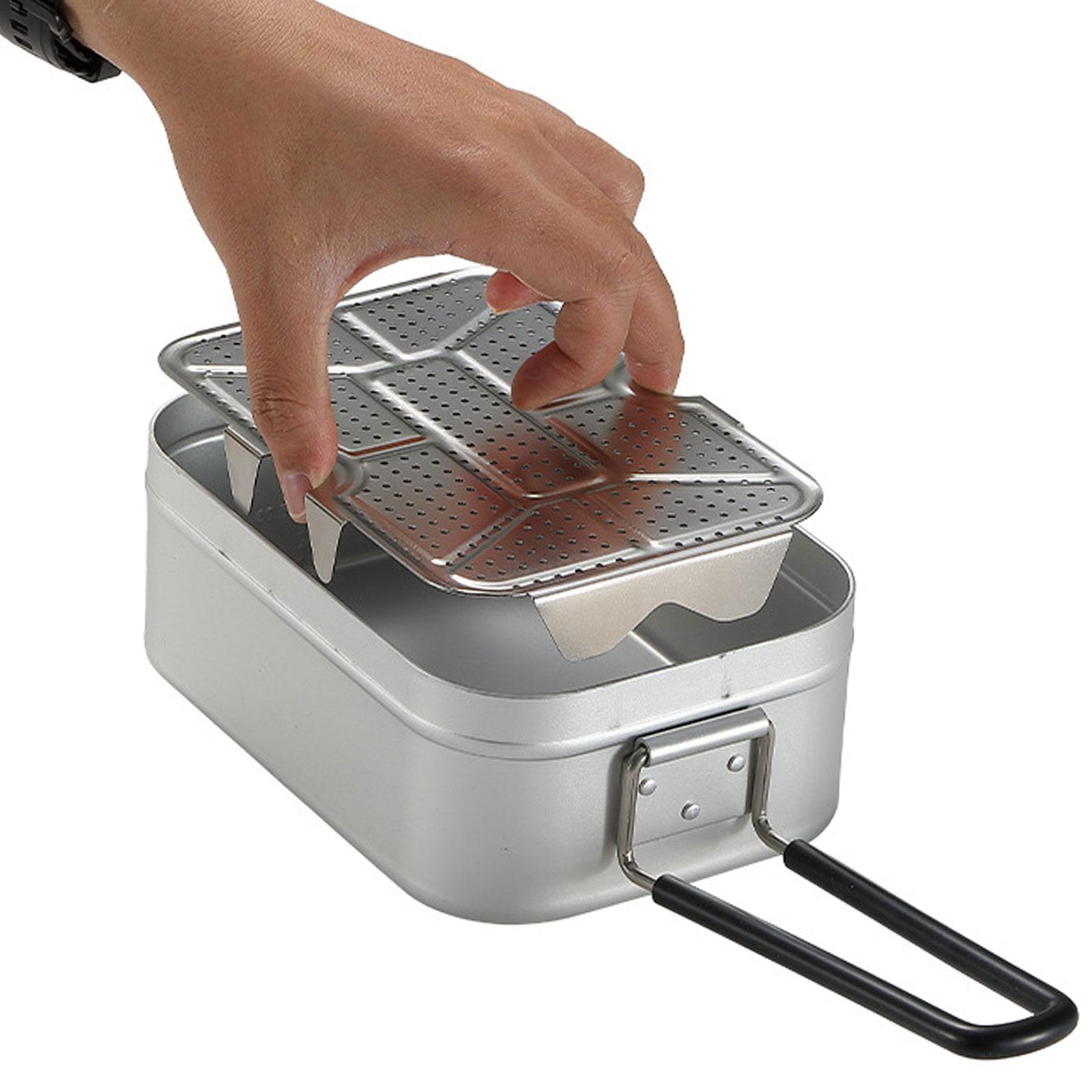 Rak Pengukus Makanan untuk Kem - Camping Cooking Tray ulasan dan harga