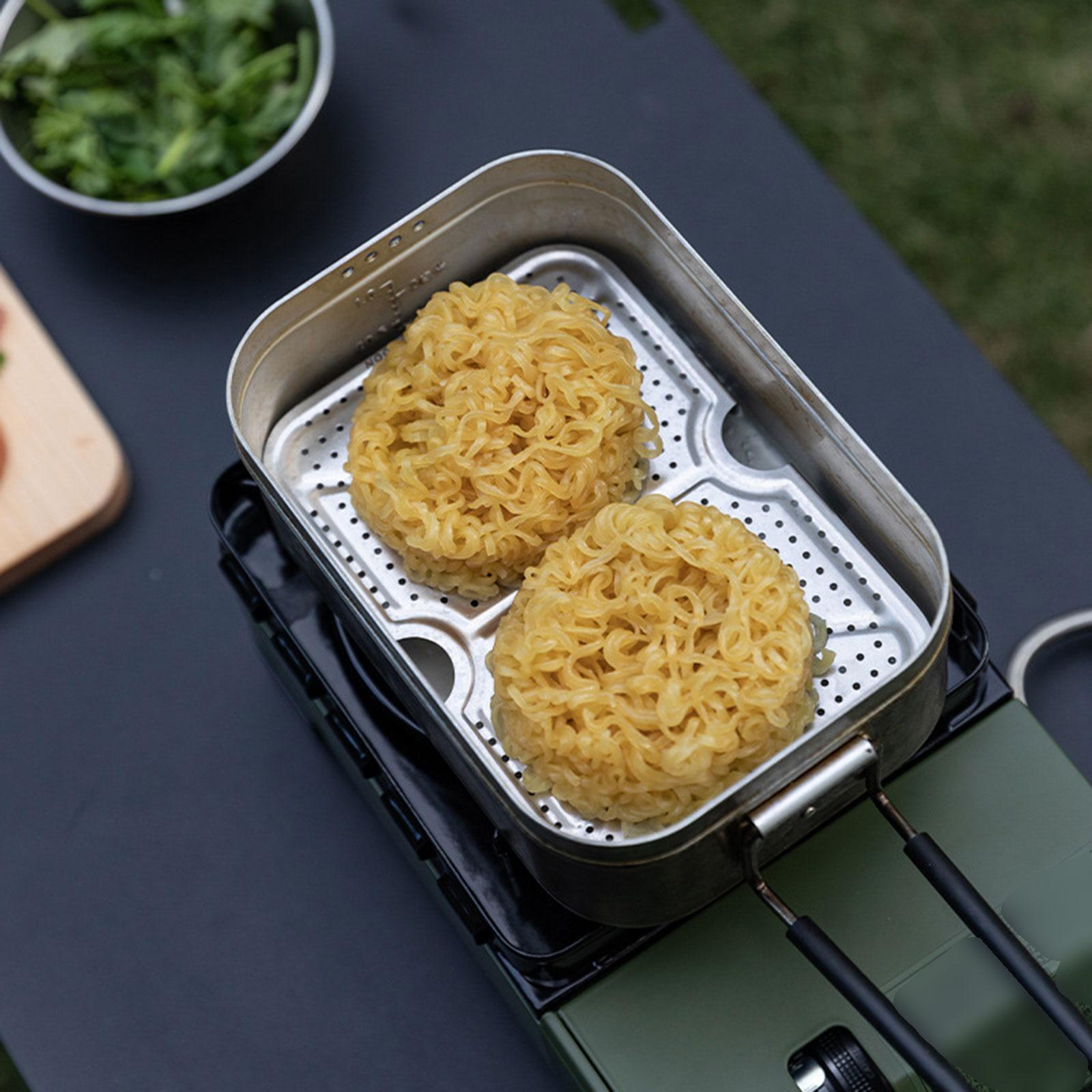 Rak Pengukus Makanan untuk Kem - Camping Cooking Tray ulasan dan harga