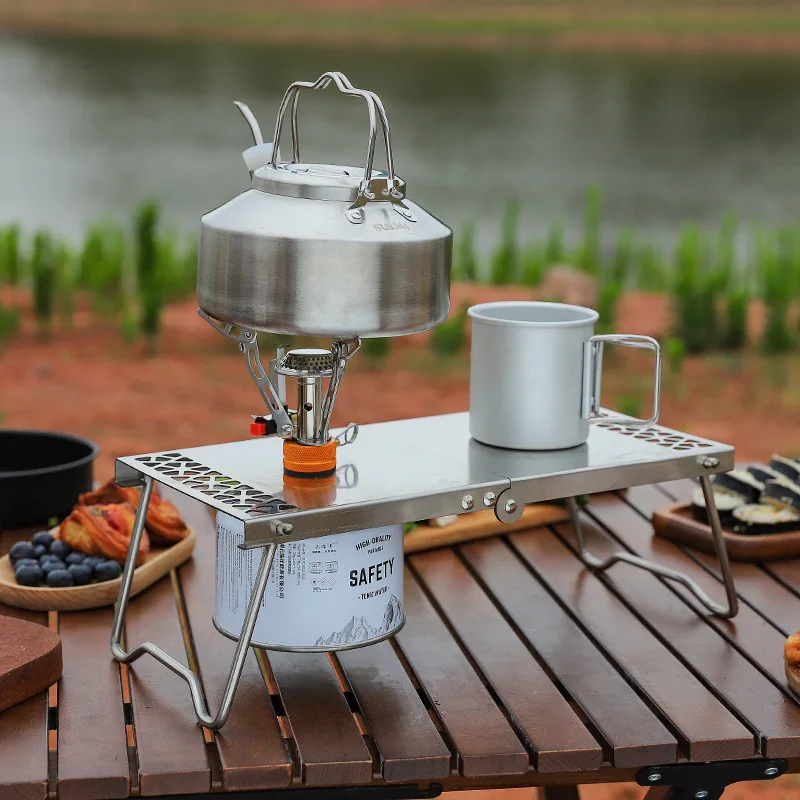 Meja Teh Mini Portabel Luar Ru - Camping Cooking Meat ulasan dan harga