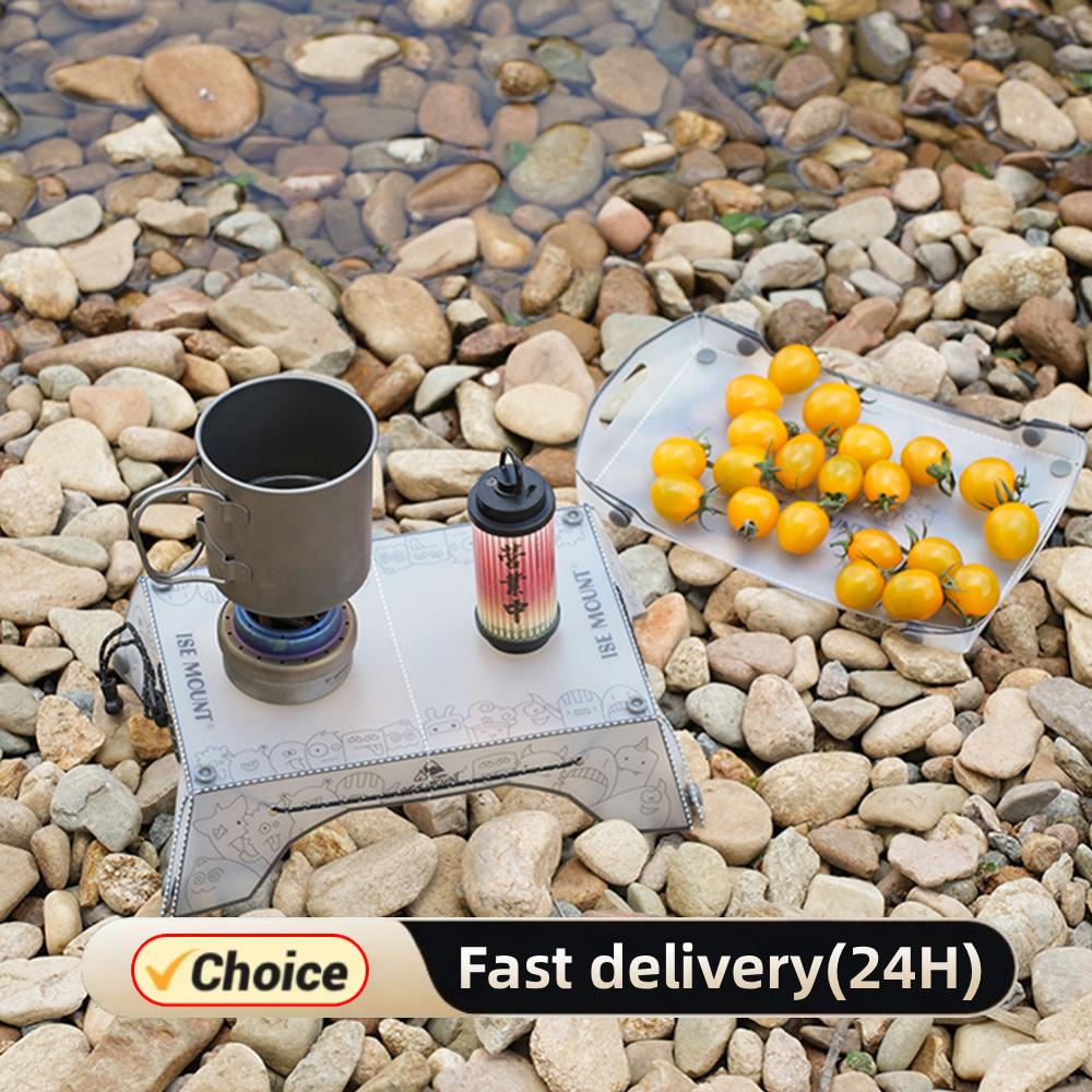 Meja Berkemah Mini Portabel Da - Camping Cooking Tray ulasan dan harga