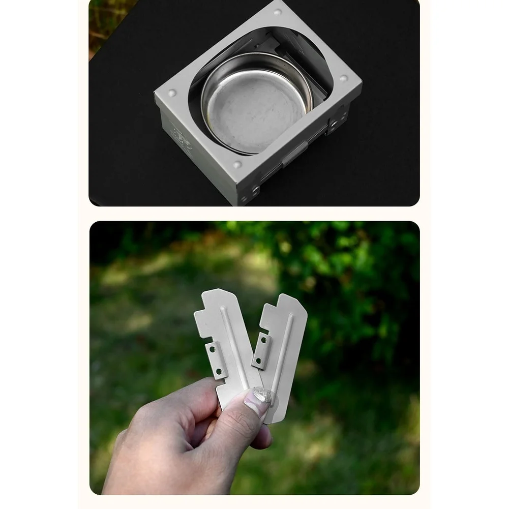Kompor Bahan Bakar Padat Lipat - Camping Cooking Tray ulasan dan harga