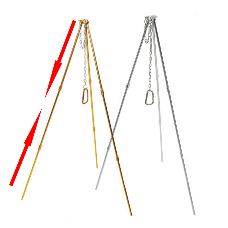 Tripod berkemah luar ruangan,  - Camping Cooking Pot Tripod ulasan dan harga