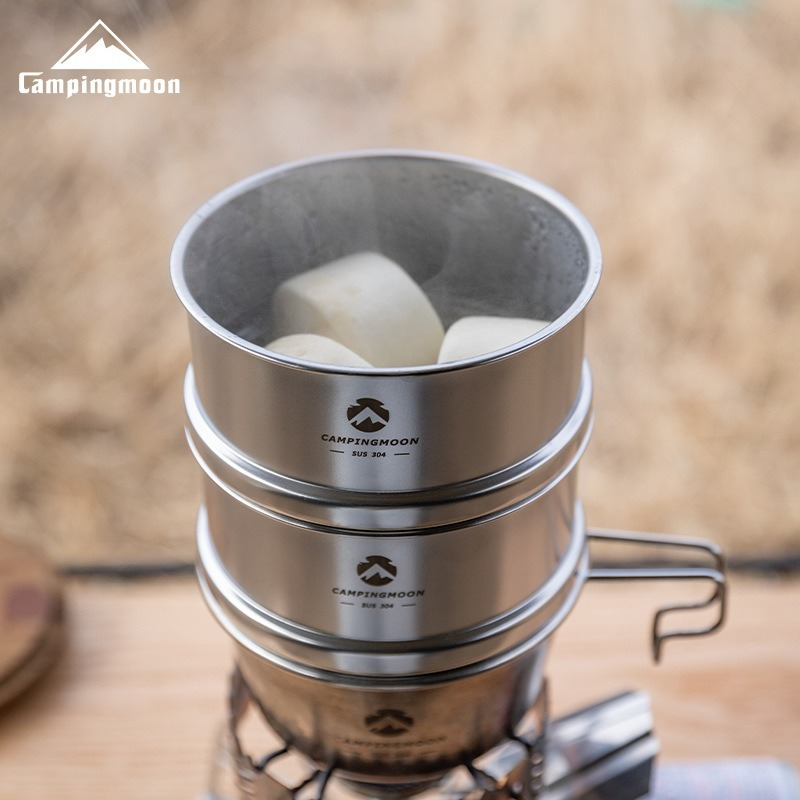 CAMPINGMOON Xiao Long Bao, nam - Camping Cooking Tray ulasan dan harga