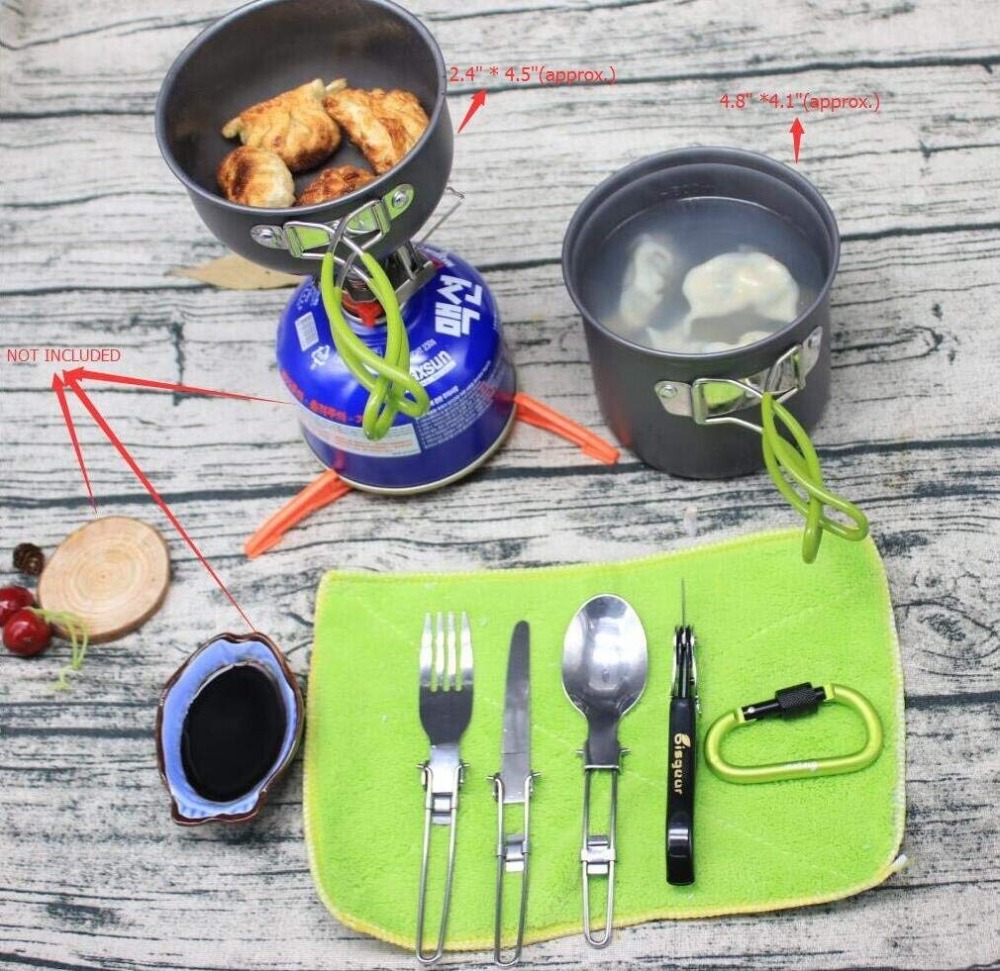 12-17 Buah Peralatan Masak Ber - Camping Cooking Pot Tripod ulasan dan harga