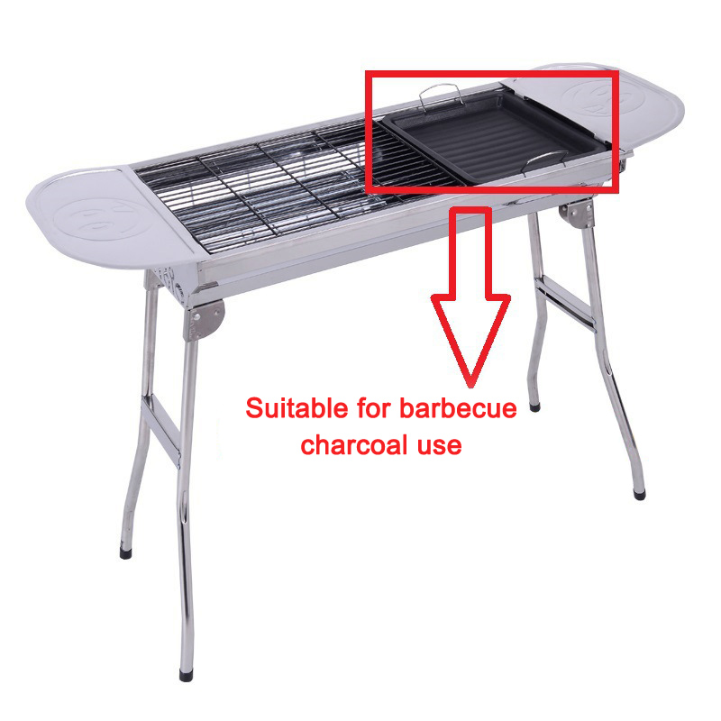 Panci Panggangan Persegi Tebal - Camping Cooking Tray ulasan dan harga