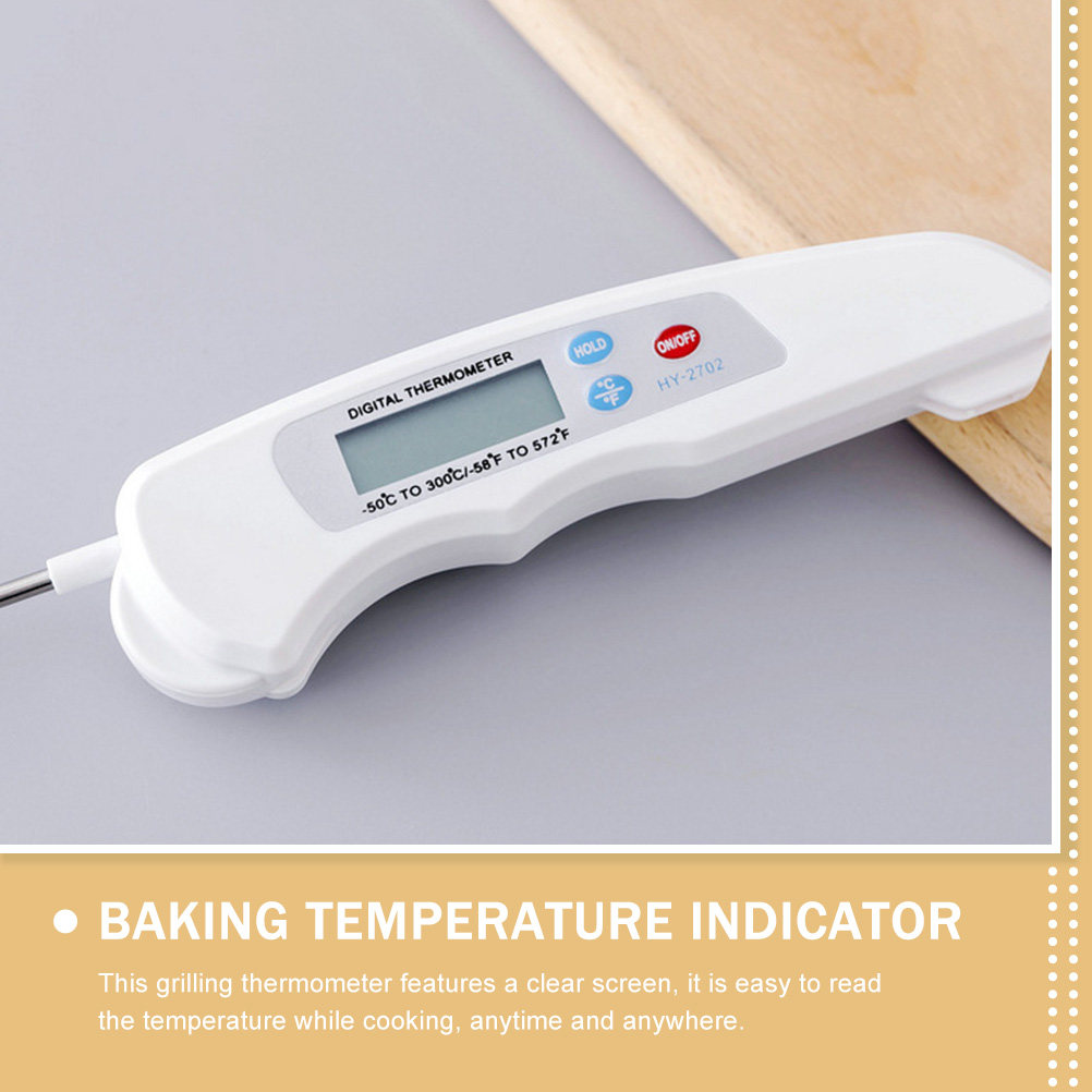 Termometer Dapur Digital Lipat - Camping Cooking Meat ulasan dan harga