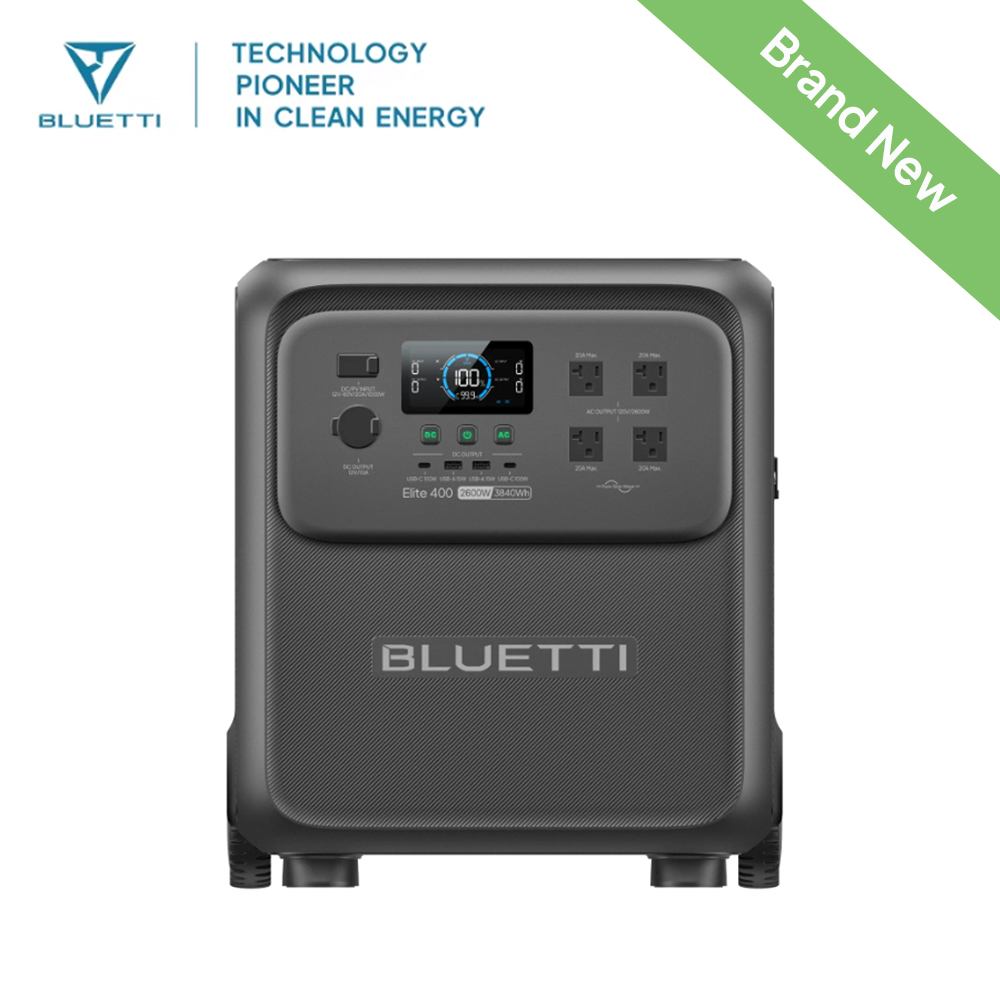 BLUETTI Elite 400 2600W 3840Wh - Camping Cooking Tin ulasan dan harga