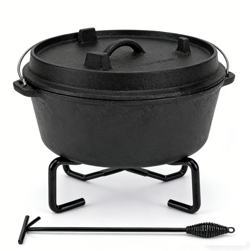 Penyangga Panci Lipat 4-in-1,  - Camping Cooking Dutch Oven ulasan dan harga