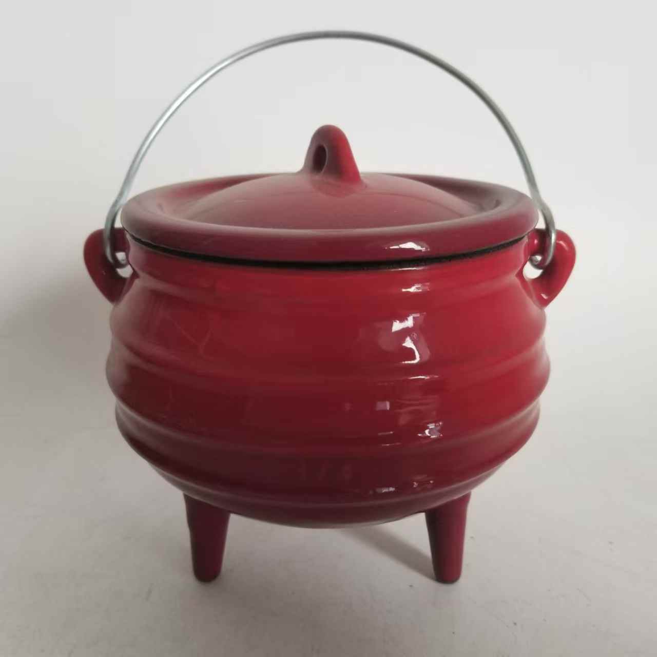 Panci Besi Cor Enamel Dutch Ov - Camping Cooking Dutch Oven ulasan dan harga