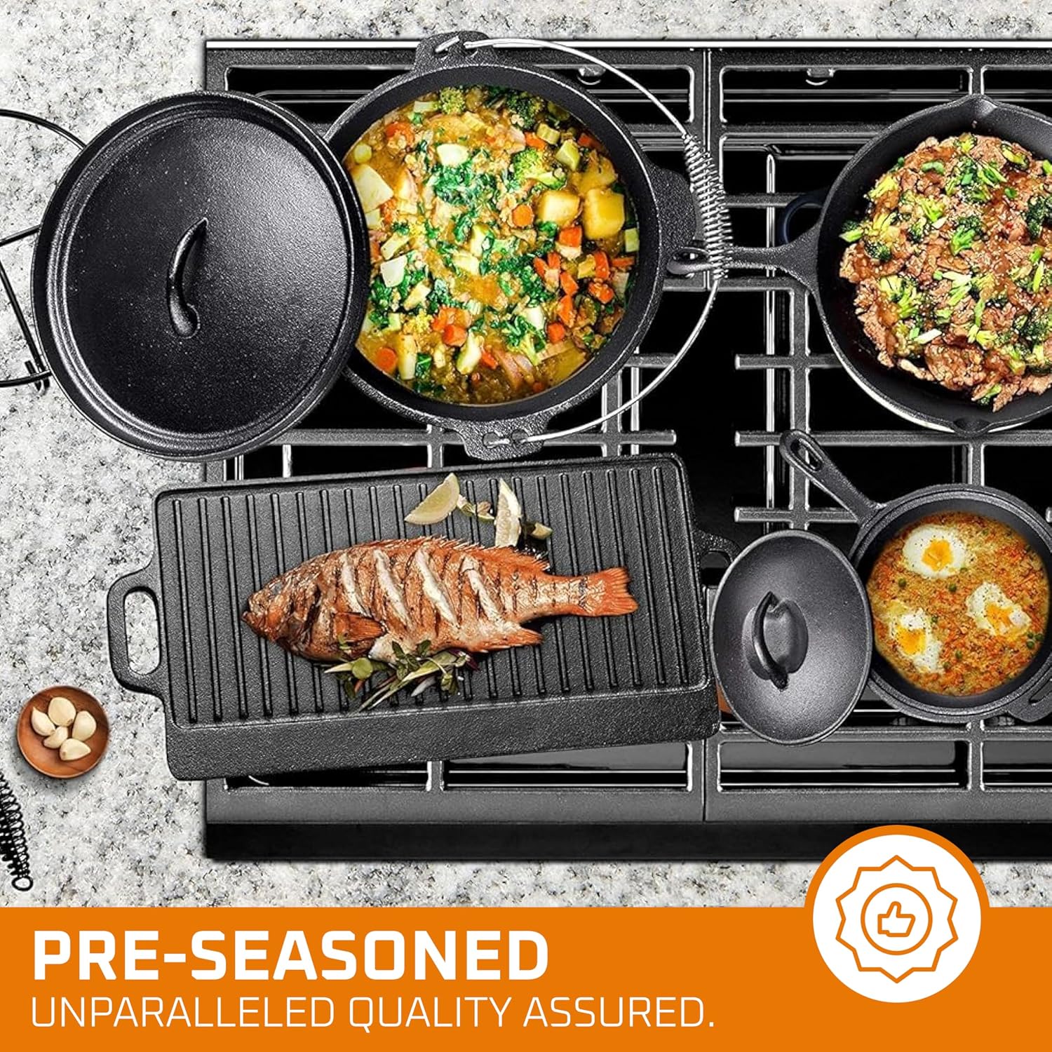 Set Peralatan Memasak untuk Be - Camping Cooking Dutch Oven ulasan dan harga