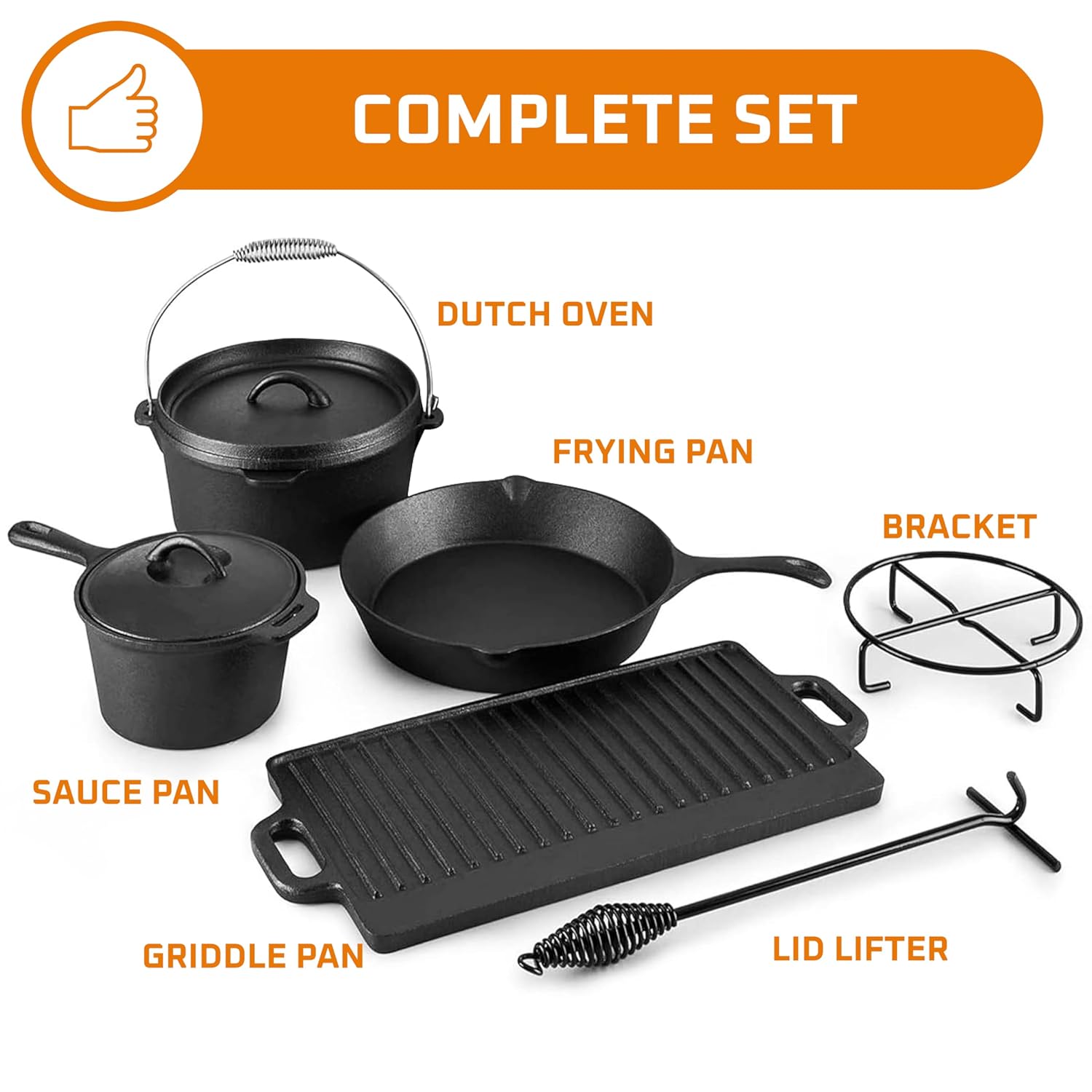 Set Peralatan Memasak untuk Be - Camping Cooking Dutch Oven ulasan dan harga
