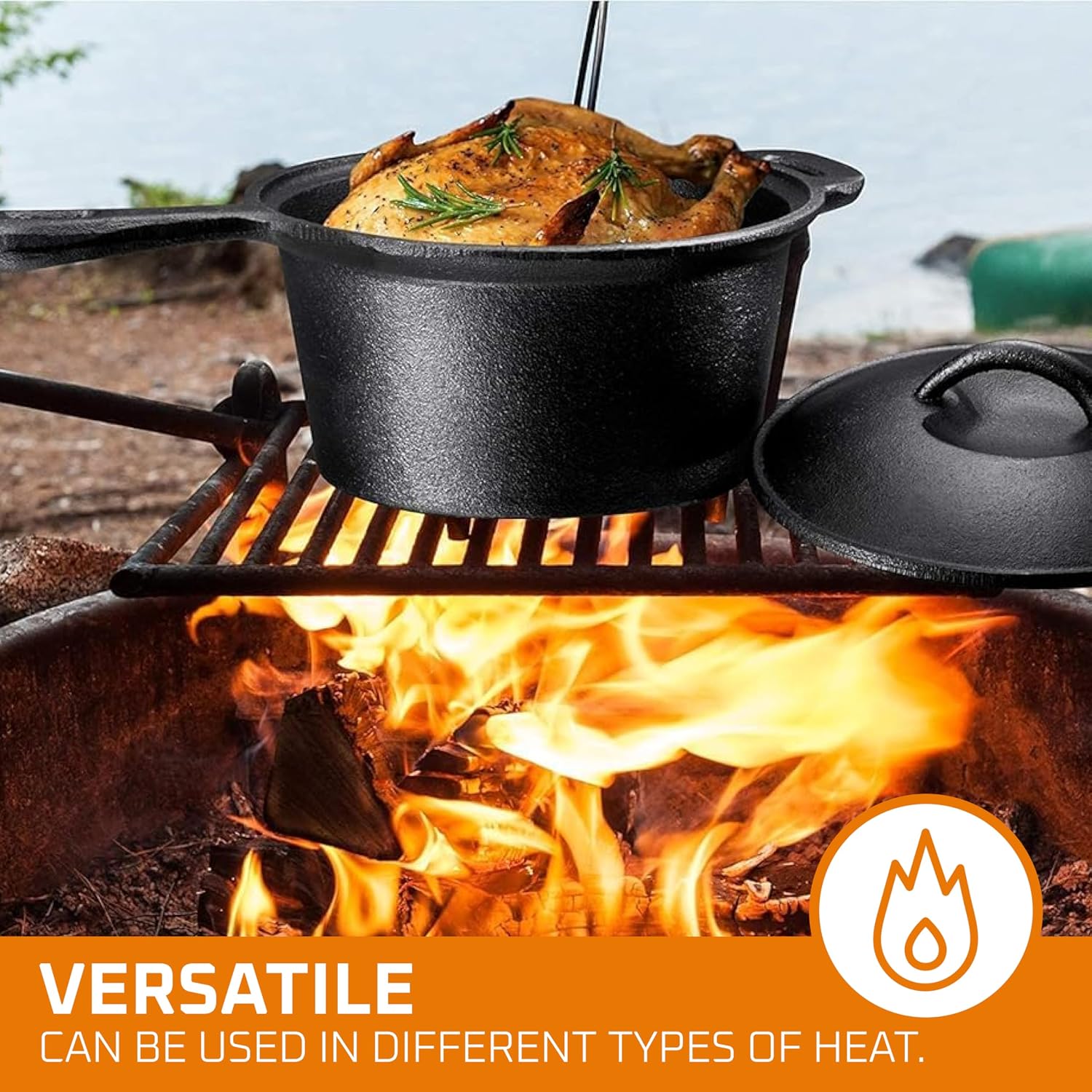 Set Peralatan Memasak untuk Be - Camping Cooking Dutch Oven ulasan dan harga