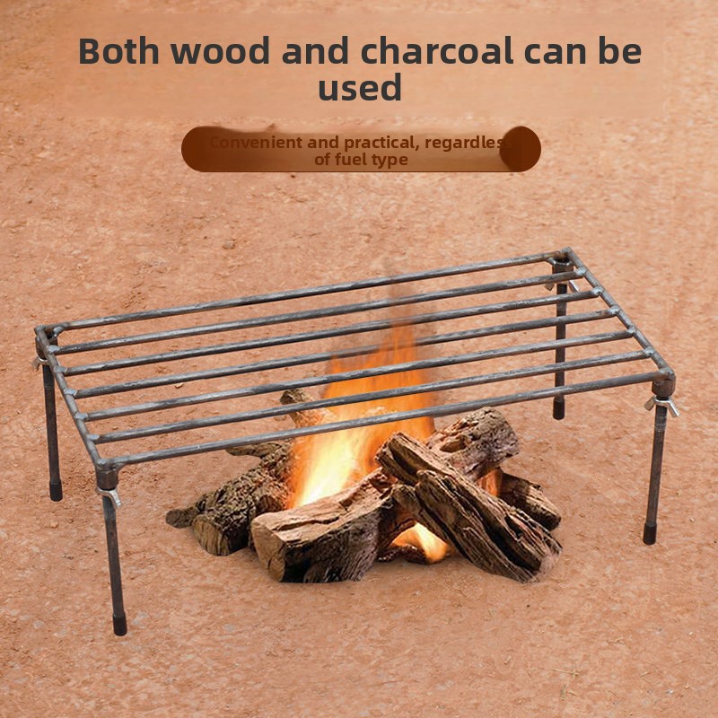 Penyangga Panci Tripod Baja un - Camping Cooking Pot Tripod ulasan dan harga