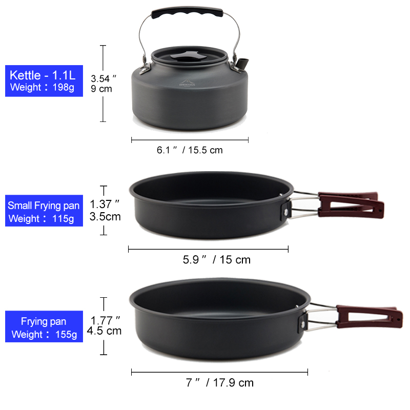 Villiea Set Peralatan Masak Be - Camping Cooking All In One ulasan dan harga