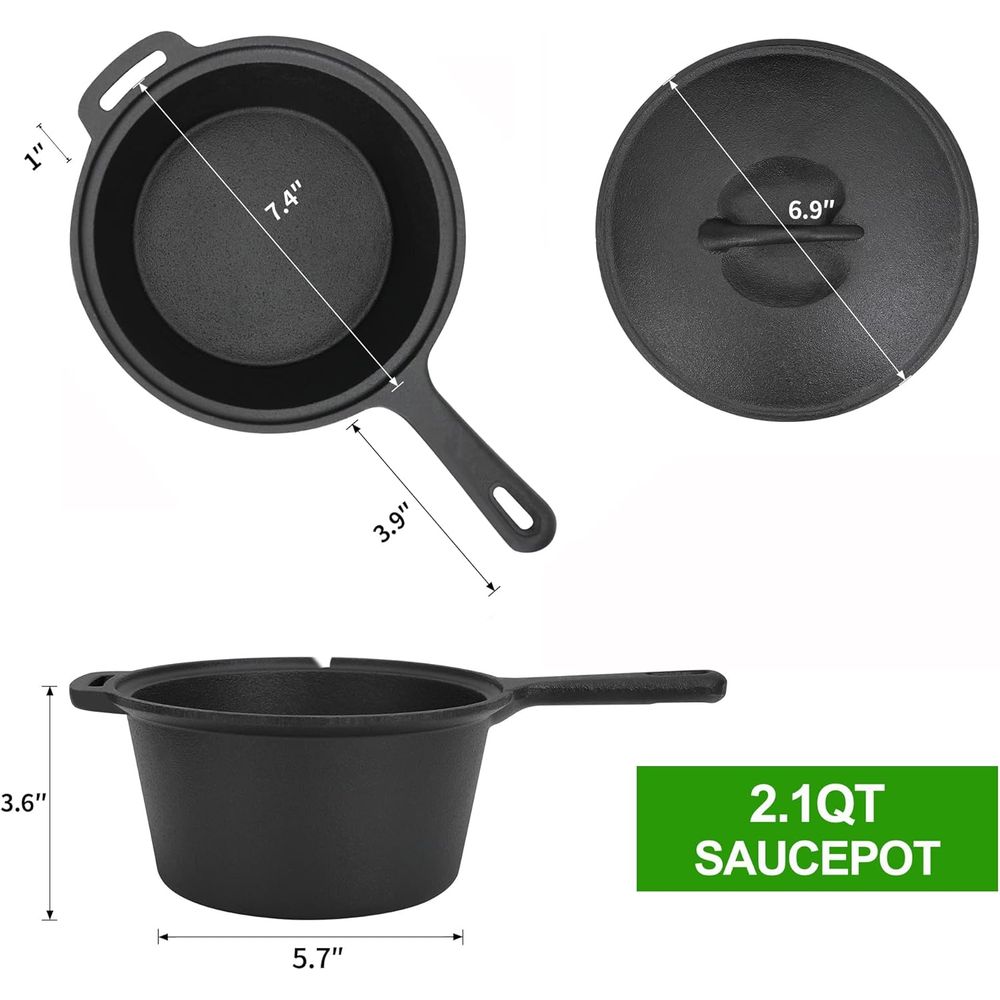 Set Peralatan Masak Oven Belan - Camping Cooking Dutch Oven ulasan dan harga