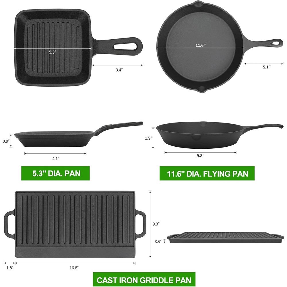 Set Peralatan Masak Oven Belan - Camping Cooking Dutch Oven ulasan dan harga