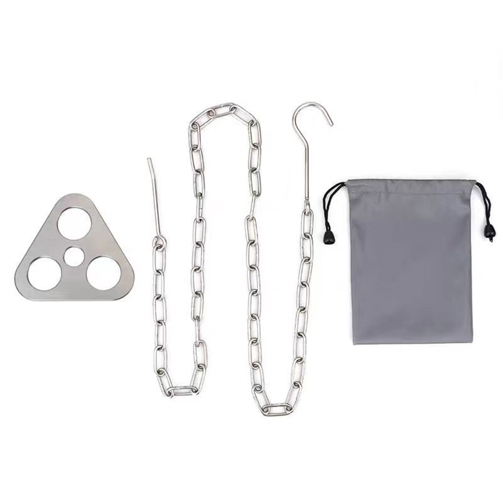 1 buah Tripod Camping Bahan Be - Camping Cooking Pot Tripod ulasan dan harga